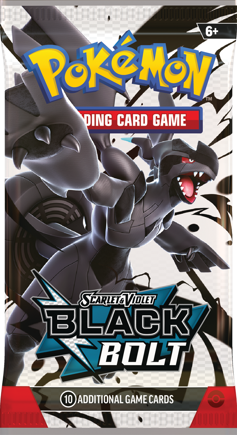 Pokemon Scarlet and Violet SV10.5 Black Bolt Booster Pack