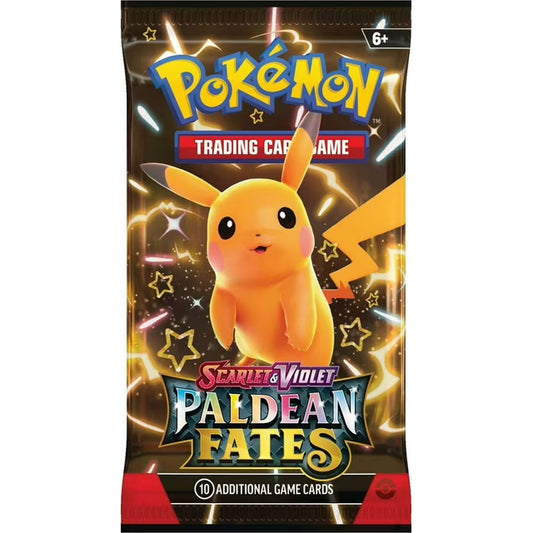 Pokemon Trading Card Game Scarlet & Violet Paldean Fates Booster Pack (10 Cards)