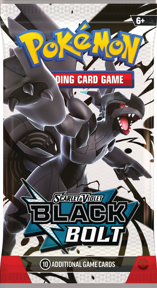 Pokemon Scarlet and Violet SV10.5 Black Bolt Booster Pack
